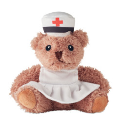 Orsetto infermiere di peluche