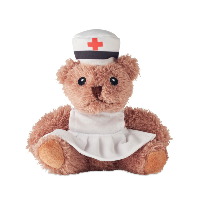 Orsetto infermiere di peluche