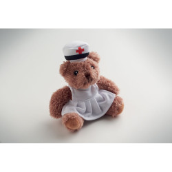Orsetto infermiere di peluche