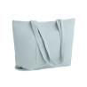 Shopper grande in velluto
