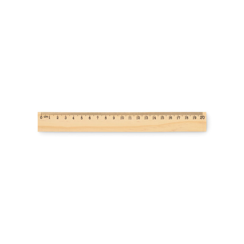 Righello in legno 20 cm