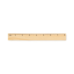 Righello in legno 20 cm