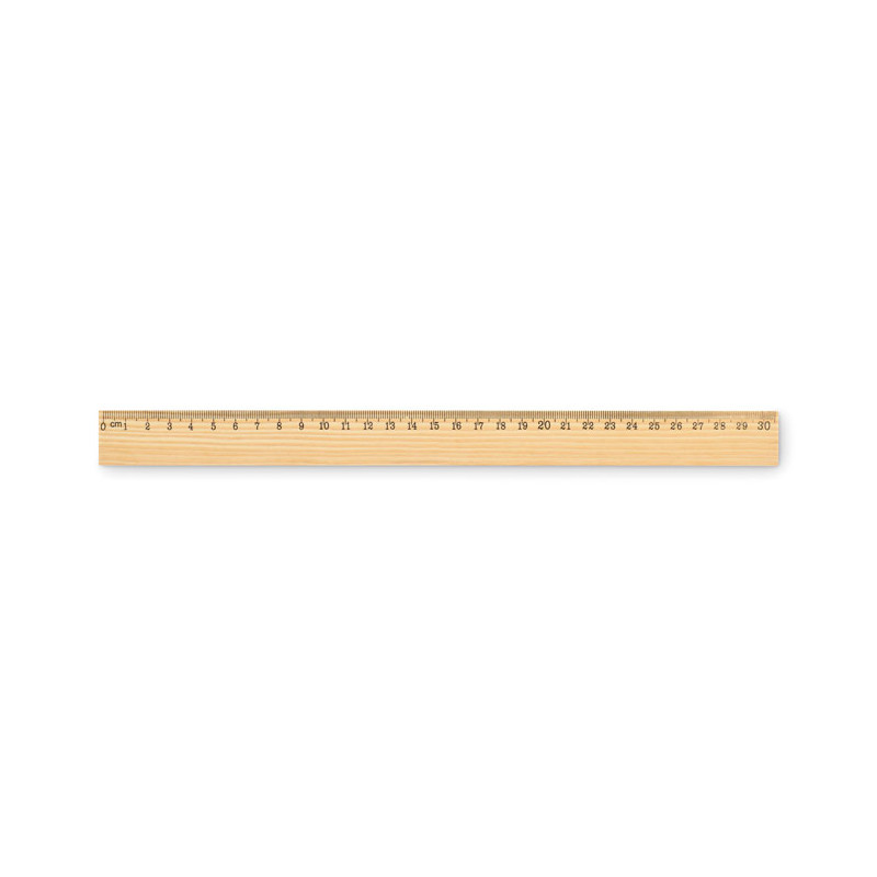 Righello in legno 30 cm