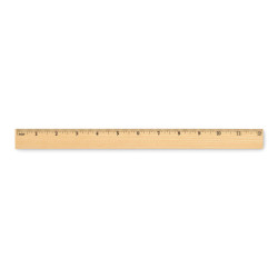 Righello in legno 30 cm