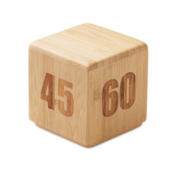 Timer in bambù