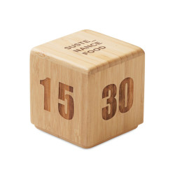 Timer in bambù