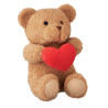 Orsetto con cuore 23 cm