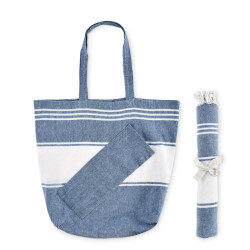 Borsa da spiaggia con telo