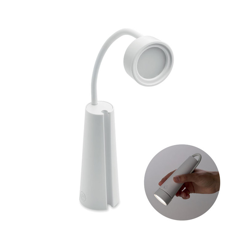 Lampada da tavolo e torcia