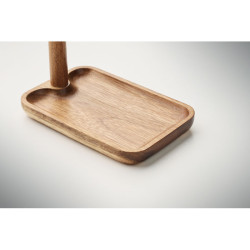 Portachiavi in legno d'acacia