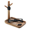 Portachiavi in legno d'acacia