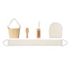 Set da bagno in cestino