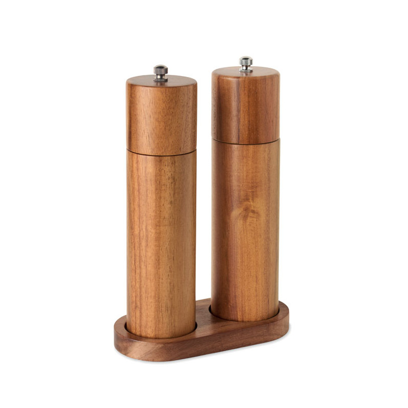 Macina sale e pepe in acacia