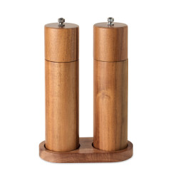 Macina sale e pepe in acacia