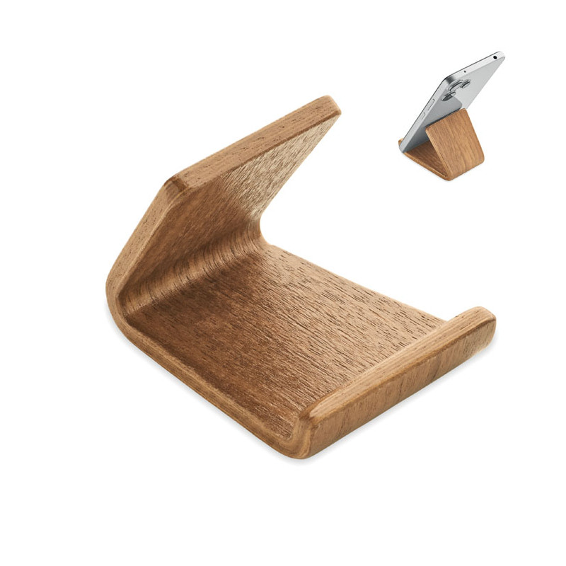 Supporto telefono in legno