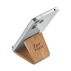 Supporto telefono in legno