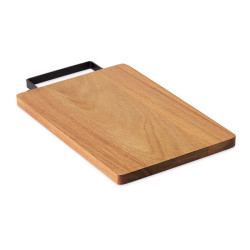 Tagliere in acacia con manico