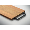 Tagliere in acacia con manico