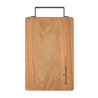 Tagliere in acacia con manico