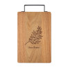 Tagliere in acacia con manico