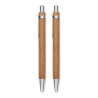 Set penna e matita in legno