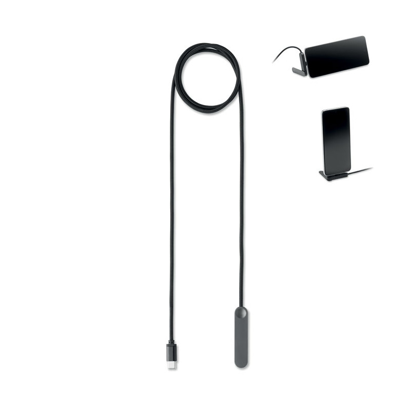 Supporto telefono con cavo
