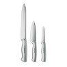 Set 3 coltelli in acciaio inox