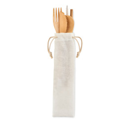 Set posate in bamboo