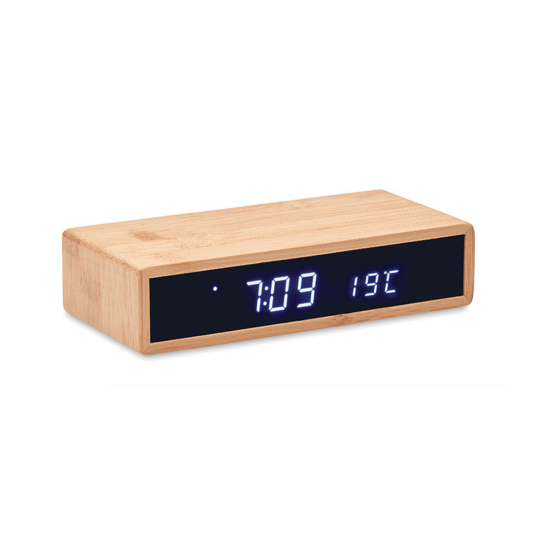 Caricatore wireless in bamboo