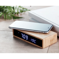 Caricatore wireless in bamboo