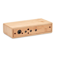 Caricatore wireless in bamboo