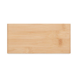 Caricatore wireless in bamboo