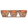 Set di erbe in terracotta