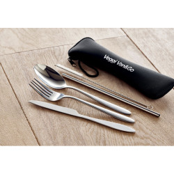 Set posate in acciaio inox