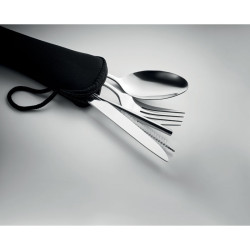 Set posate in acciaio inox