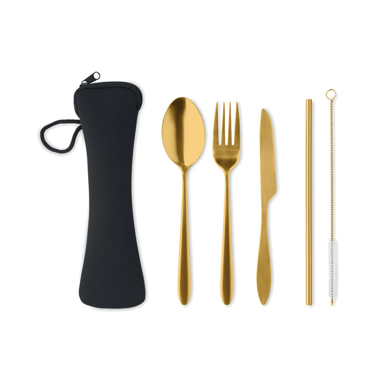 Set posate in acciaio inox