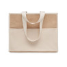 Shopper in tela e juta