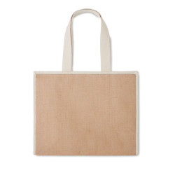 Shopper in tela e juta