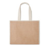 Shopper in tela e juta
