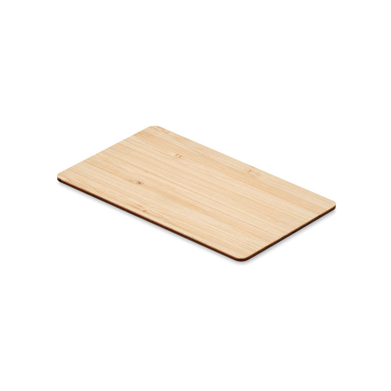Scheda RFID in bamboo