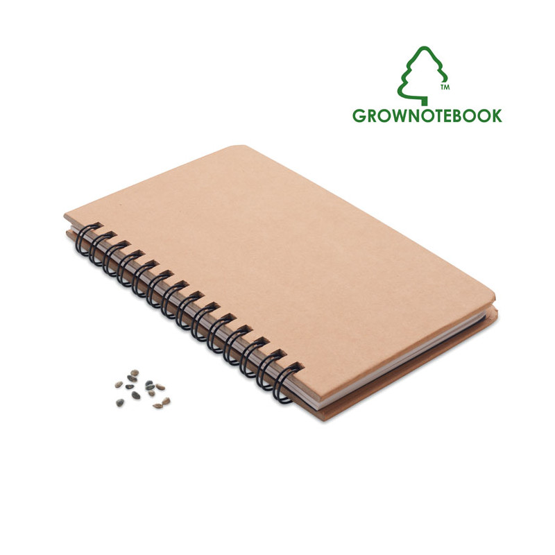 Notebook in legno di pino