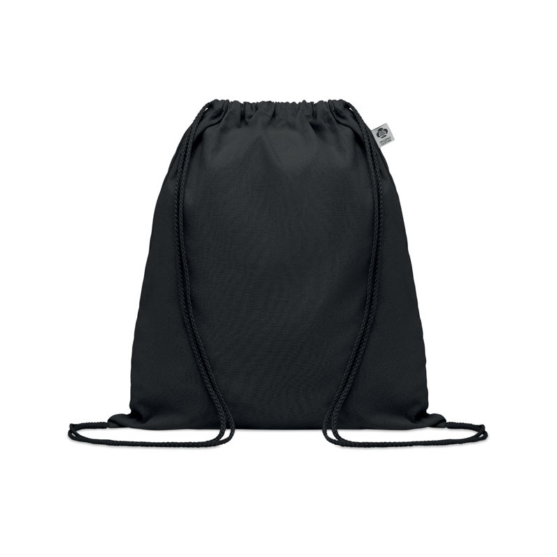 Borsa con coulisse in cotone organ