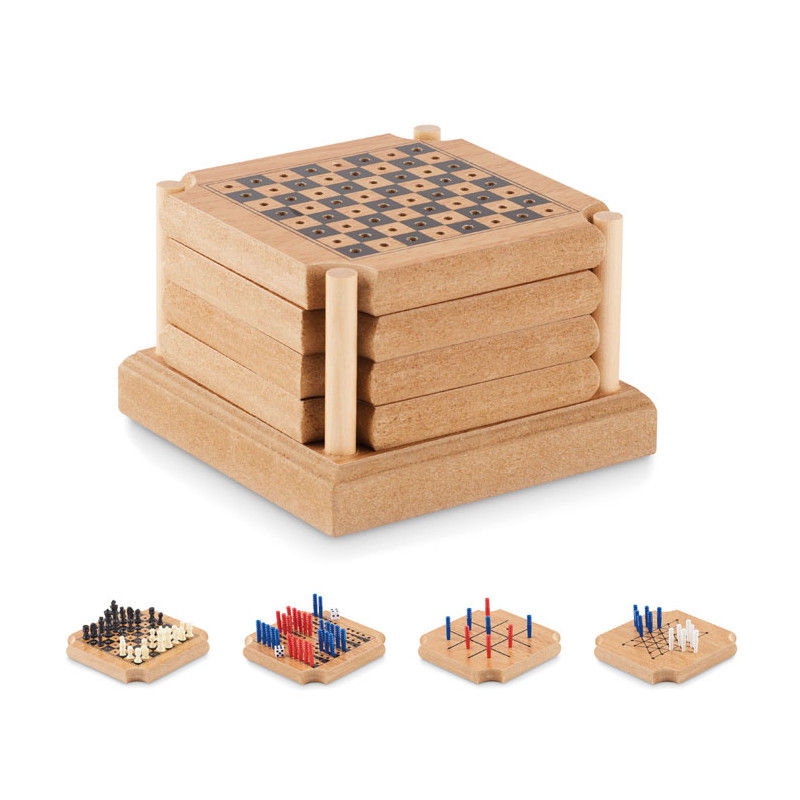 Set di 4 sottobicchieri