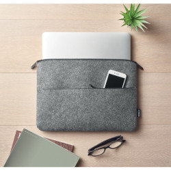 Borsa laptop in feltro RPET