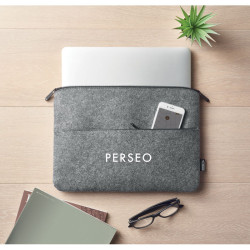 Borsa laptop in feltro RPET