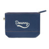 Trousse in denim riciclato