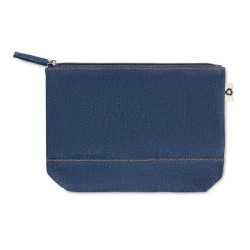 Trousse in denim riciclato