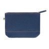 Trousse in denim riciclato