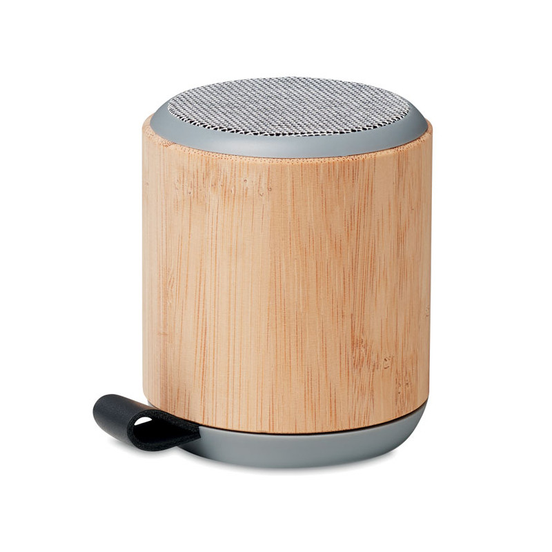 Speaker in bamboo senza fili