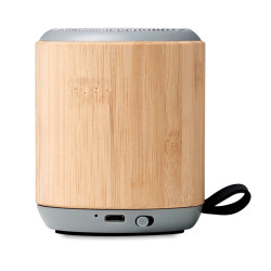 Speaker in bamboo senza fili